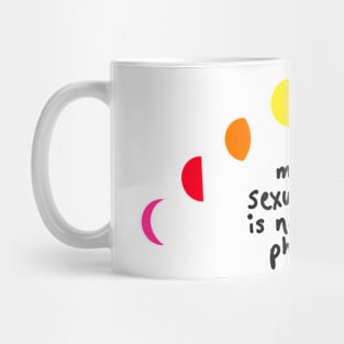 LGBT Rainbow Moon Phases Mug